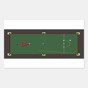 Snooker tafel Stickers