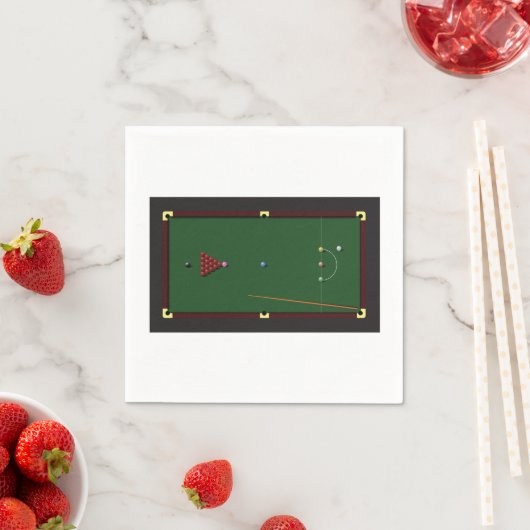 Snooker Tafelpapier servetten (Insitu)