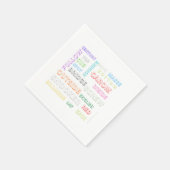 Snooker themed napkins servet (Hoek)