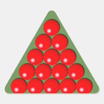 Snooker Triangle - Rode Kogels
