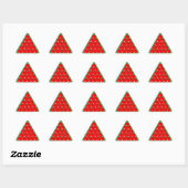 Snooker Triangle - Rode Kogels Sticker (Vel)