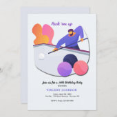 Snooker Uitnodiging (Voorkant / Achterkant)