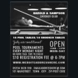 Snookerclub Portret, Pool, Snookerclub Advertentie Flyer<br><div class="desc">Snookerclub Portret,  Pool,  Snookerclub Reclame Flyers Door The Business Card Store.</div>