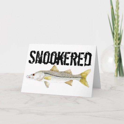 Snookered- Snook Kaart (Voorkant)