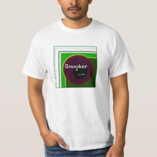 snookerkampioen t-shirt