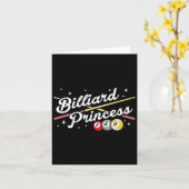 Snookerspel Biljart Princess Pool Spelers Billia Kaart (Gele Bloem)