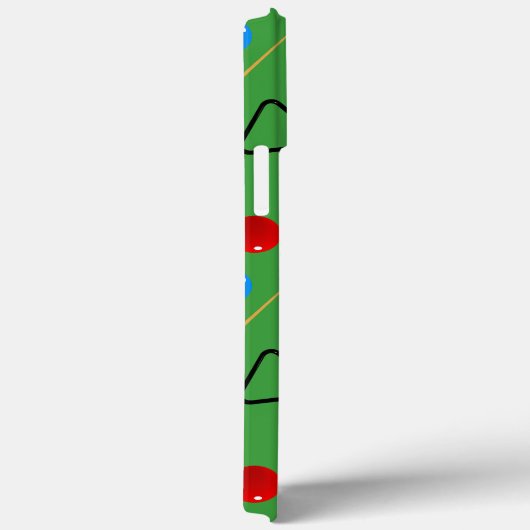 snookerspeler Case-Mate iPhone case (Achterkant / Rechts)