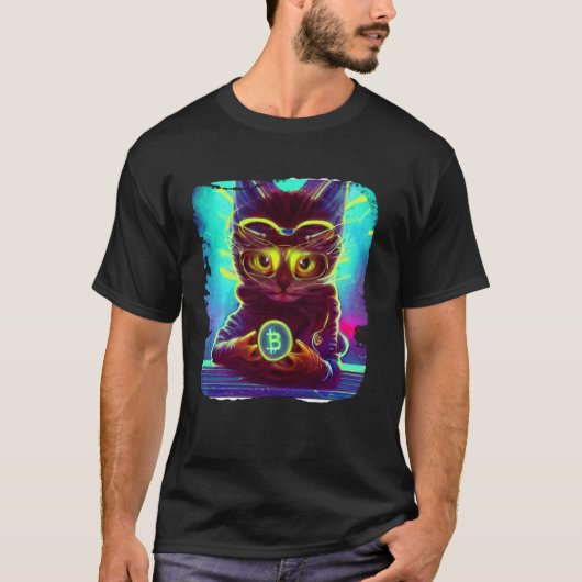 Snoop Catty Cat Crypto Origineel T-shirt (Voorkant)