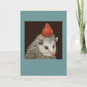 Snoop de opossum kaart (Voorkant)