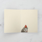 Snoop de opossum kaart (Binnen)