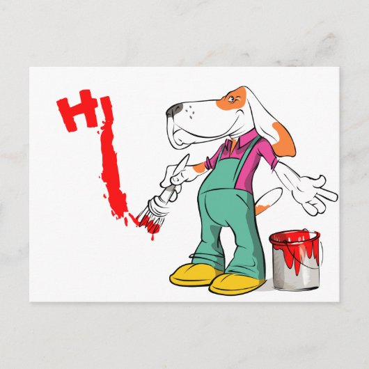 Snoop Dog Briefkaart (Voorkant)