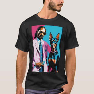 Snoop Dog en Doberman Duo T-shirt