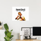 SNOOP DOGG IS EEN BOSS EN LOGO POSTER (Thuiskantoor)