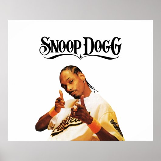 SNOOP DOGG IS EEN BOSS EN LOGO POSTER (Voorkant)