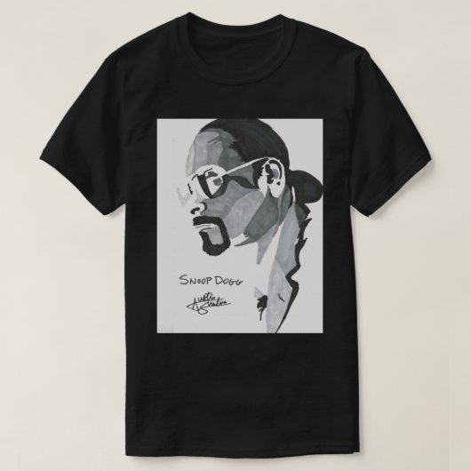 Snoop Dogg - Stijlvolle T-shirt (Design voorkant)