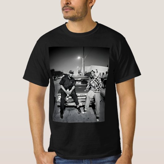  Snoop Doggy Dogg en Dr Dre##bl T-shirt (Voorkant)