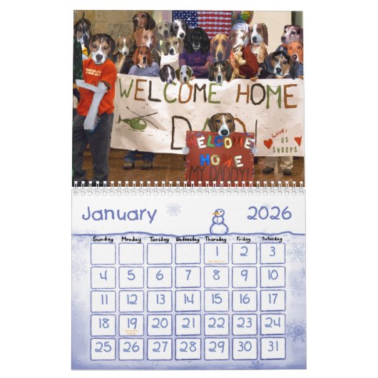 Snoop Dog's Tale, Snoop DogsHet eerste jaar Kalender (Jan 2026)