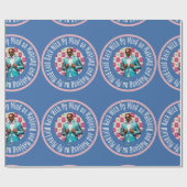 Snoop Mahjong Mind op Mahjong WRAPPING Papieren Cadeaupapier (Vlak)