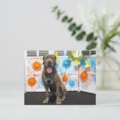 Snoop - Neopolitan Mastiff -3 Briefkaart (Staand voorkant)