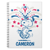 Snoopy 4 juli Dance Notitieboek (Voorkant)