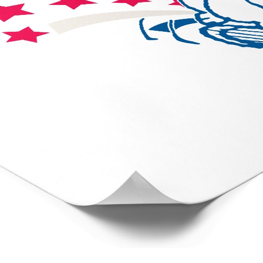 Snoopy 4 juli Dance Poster (Hoek)