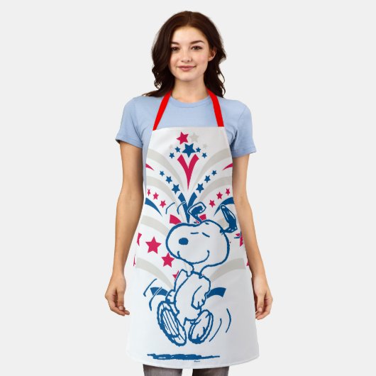Snoopy 4 juli Dance Schort (Gedragen)