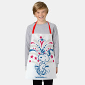 Snoopy 4 juli Dance Schort (Gedragen)