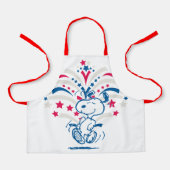 Snoopy 4 juli Dance Schort (Voorkant)