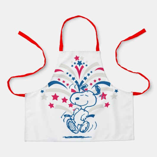 Snoopy 4 juli Dance Schort (Voorkant)
