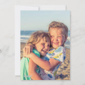 Snoopy 4 juli Foto Feestdagenkaart (Achterkant)