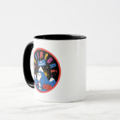 Snoopy Adventure Awaits Graduation Mountain Design Mok (Voorkant links)