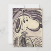 #SNOOPY AKA #JOECOOL FEESTDAGENKAART (Voorkant)