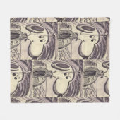 #SNOOPY AKA #JOECOOL FLEECE DEKEN (Voorkant (Horizontaal))