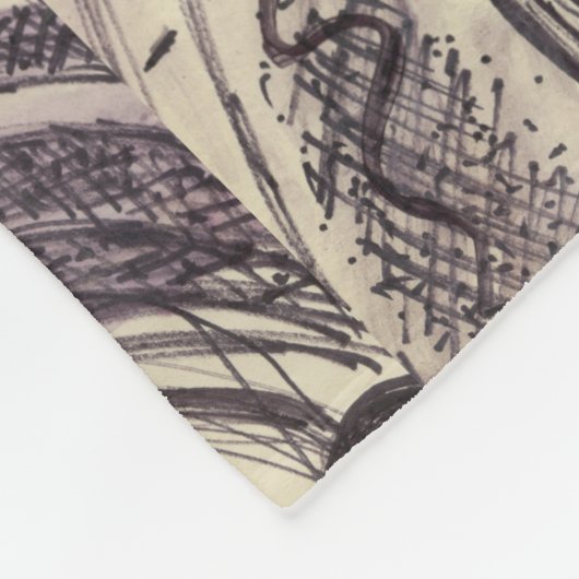 #SNOOPY AKA #JOECOOL FLEECE DEKEN (Hoek)