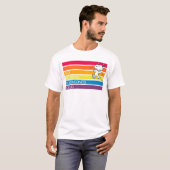 Snoopy | Altijd uw ware kleuren Shows T-shirt (Voorkant volledig)