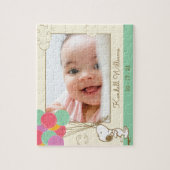 Snoopy and Balloons Baby Foto Legpuzzel (Verticaal)