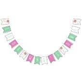 Snoopy and Balloons First Birthday Vlaggetjes (Alle)