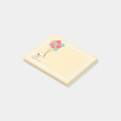 Snoopy and Balloons Post-it Notes (Schuin)