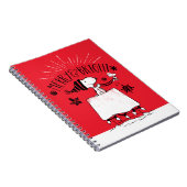 Snoopy and Woodstock - Merry & Bright Notitieboek (Rechterzijde)
