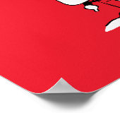 Snoopy and Woodstock - Merry & Bright Poster (Hoek)