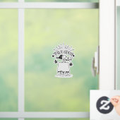 Snoopy and Woodstock - Merry & Bright Raamsticker (Huis)