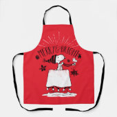 Snoopy and Woodstock - Merry & Bright Schort (Voorkant)