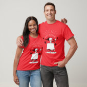 Snoopy and Woodstock - Merry & Bright T-shirt (Unisex)