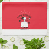 Snoopy and Woodstock - Merry & Bright Theedoek (Gevouwen)