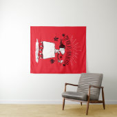 Snoopy and Woodstock - Merry & Bright Wandkleed (In Situ (horizontaal))