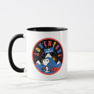 Snoopy Avontuur Wacht Graduatie Berg Ontwerp Mok