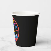 Snoopy Avontuur Wacht Graduatie Berg Ontwerp Papieren Bekers (Achterkant)