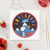 Snoopy Avontuur Wacht Graduatie Berg Ontwerp Servet (Insitu)