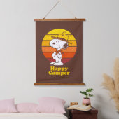Snoopy | Beagle Scout - Happy Camper Hangend Wandkleed (Slaapkamer)