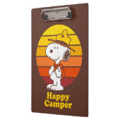 Snoopy | Beagle Scout - Happy Camper Klembord (Links)